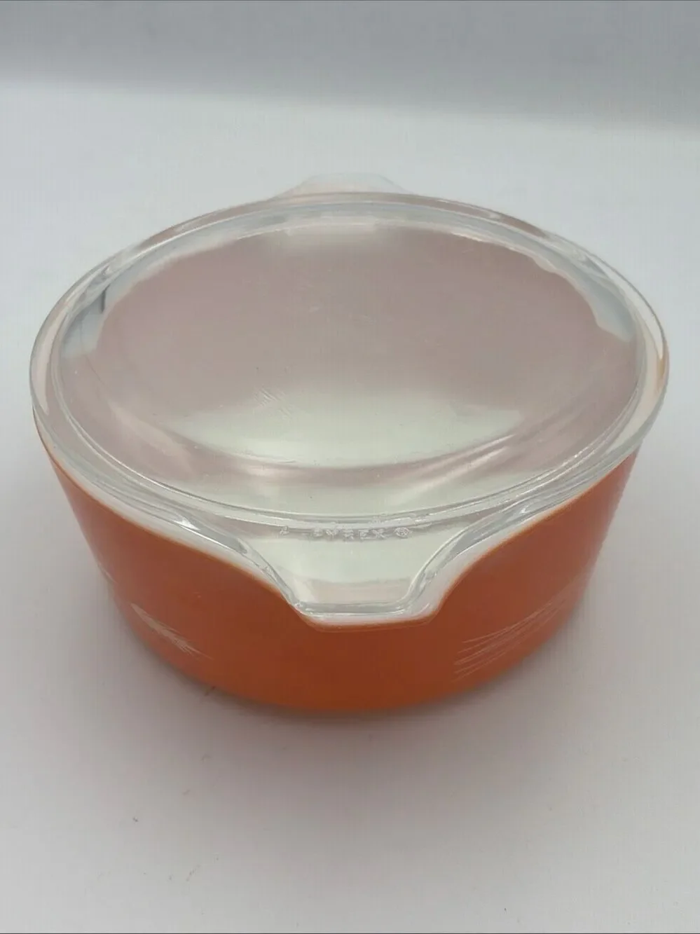 Vintage Pyrex Autumn Harvest Wheat 750ml Casserole Bowl 472-B W Lid 470-C